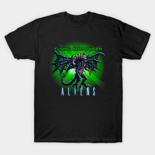 Flying Alien Queen T-Shirt